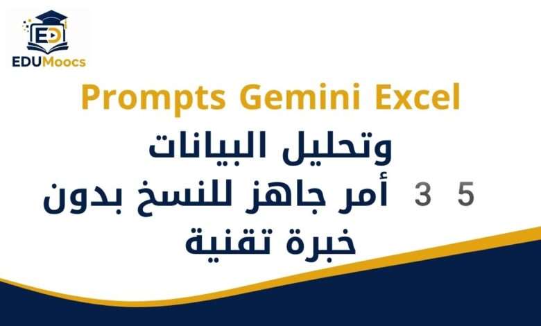 Prompts Gemini Excel